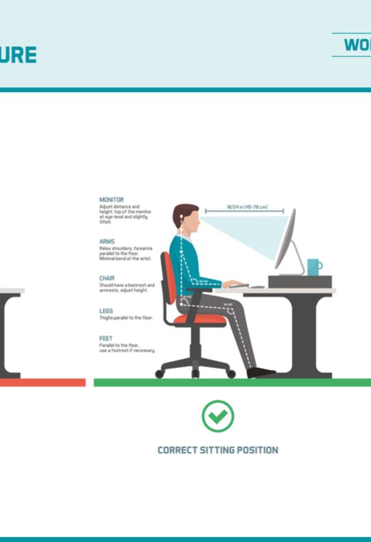 good bad posture