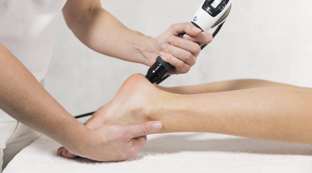 Achilles tenon treatment with shockwave therapy in Enfield, North London